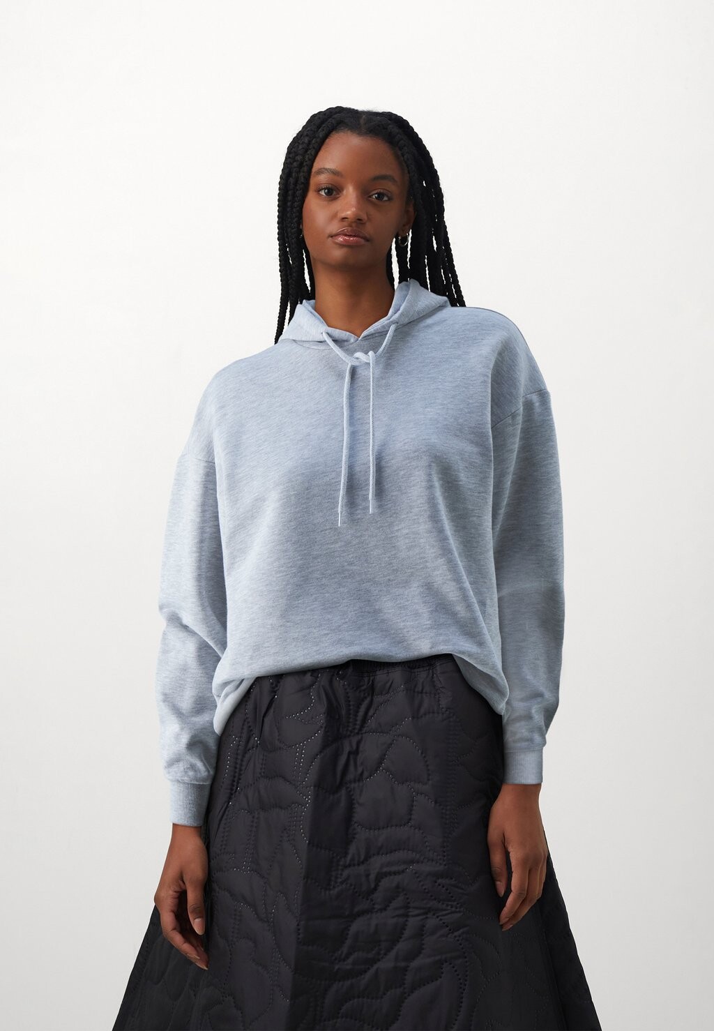 

Толстовка Onlfave Hood ONLY, цвет light grey melange