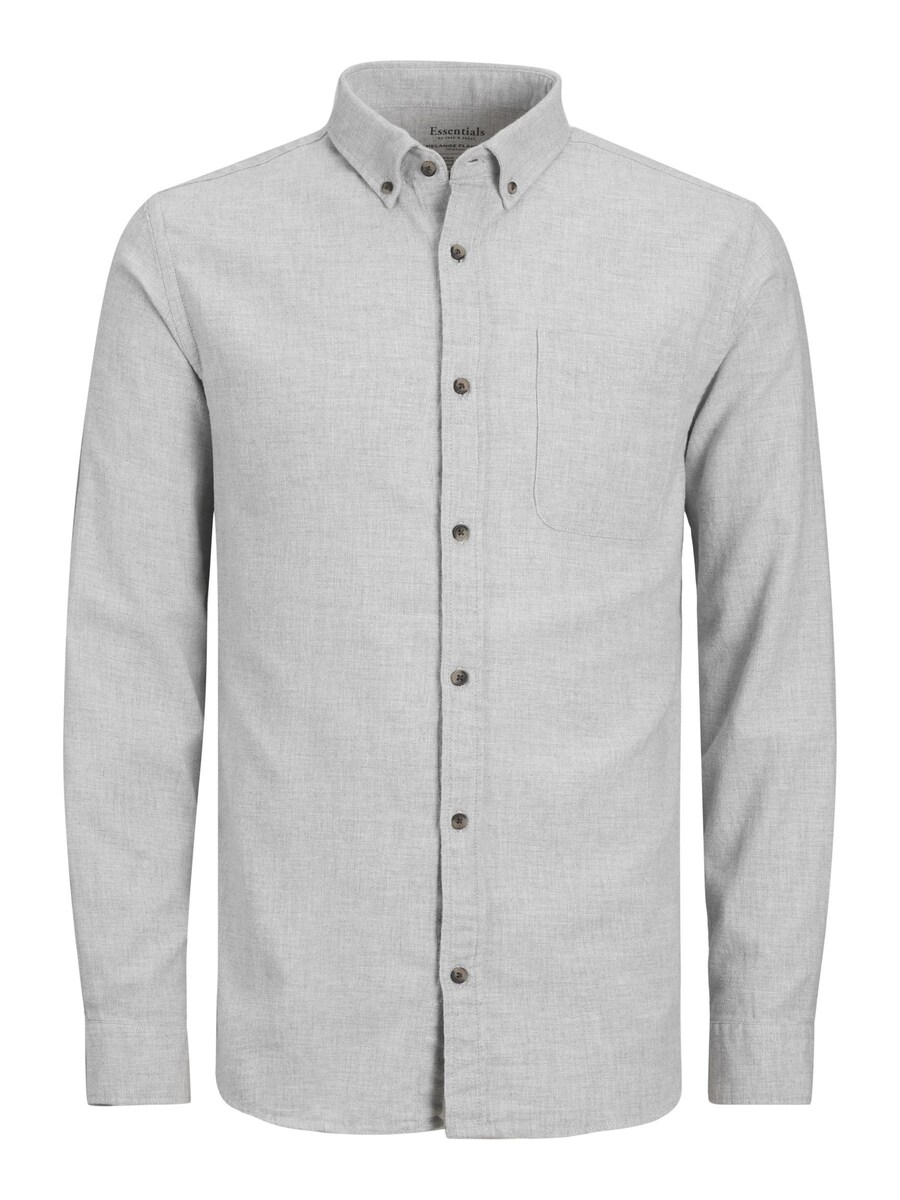 

Рубашка Slim Fit на пуговицах JACK & JONES JJEClassic, светло-серый