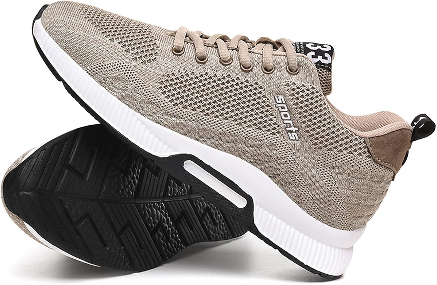 

Кроссовки CERYTHRINA Men Elevator с невидимой прибавкой в росте, спортивные туфли с увеличением роста на 6 см, дышащие, на шнуровке, коричневый