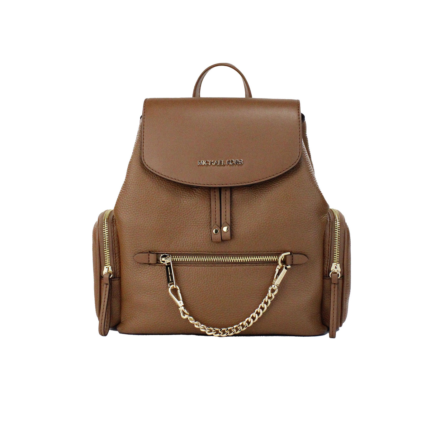 

Jet Set Средний багаж кожаный рюкзак с цепочкой на плечо сумка Michael Kors