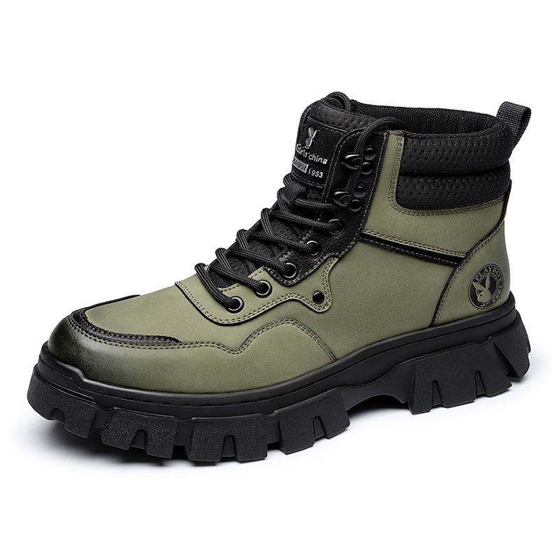 

Короткие мужские ботинки Martin Playboy, Army Green (All-Season)