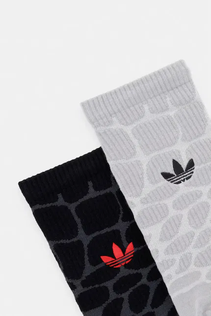 Носки 2 шт Adidas Originals, серый — фото 2