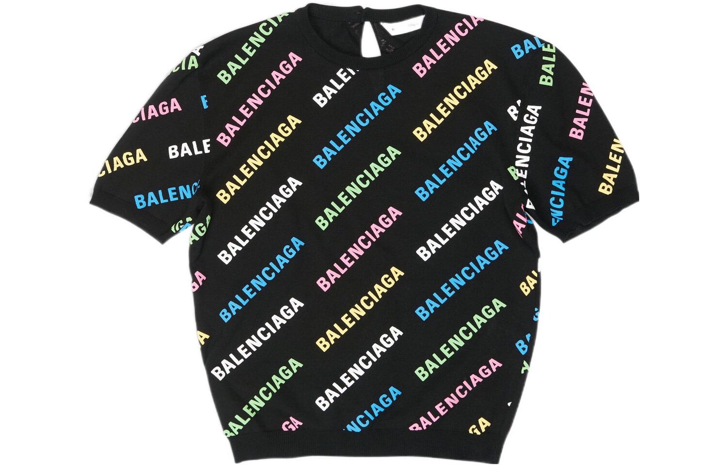 

Укороченный топ женский черный Balenciaga