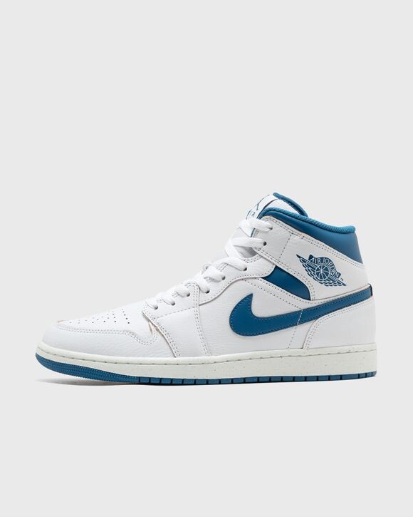 

Кроссовки Jordan Air Jordan 1 Mid Se, цвет white/industrial blue-sail