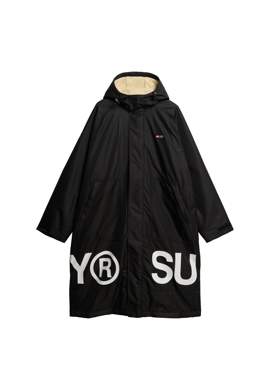 

Демисезонное пальто Superdry Dry Robe, Black