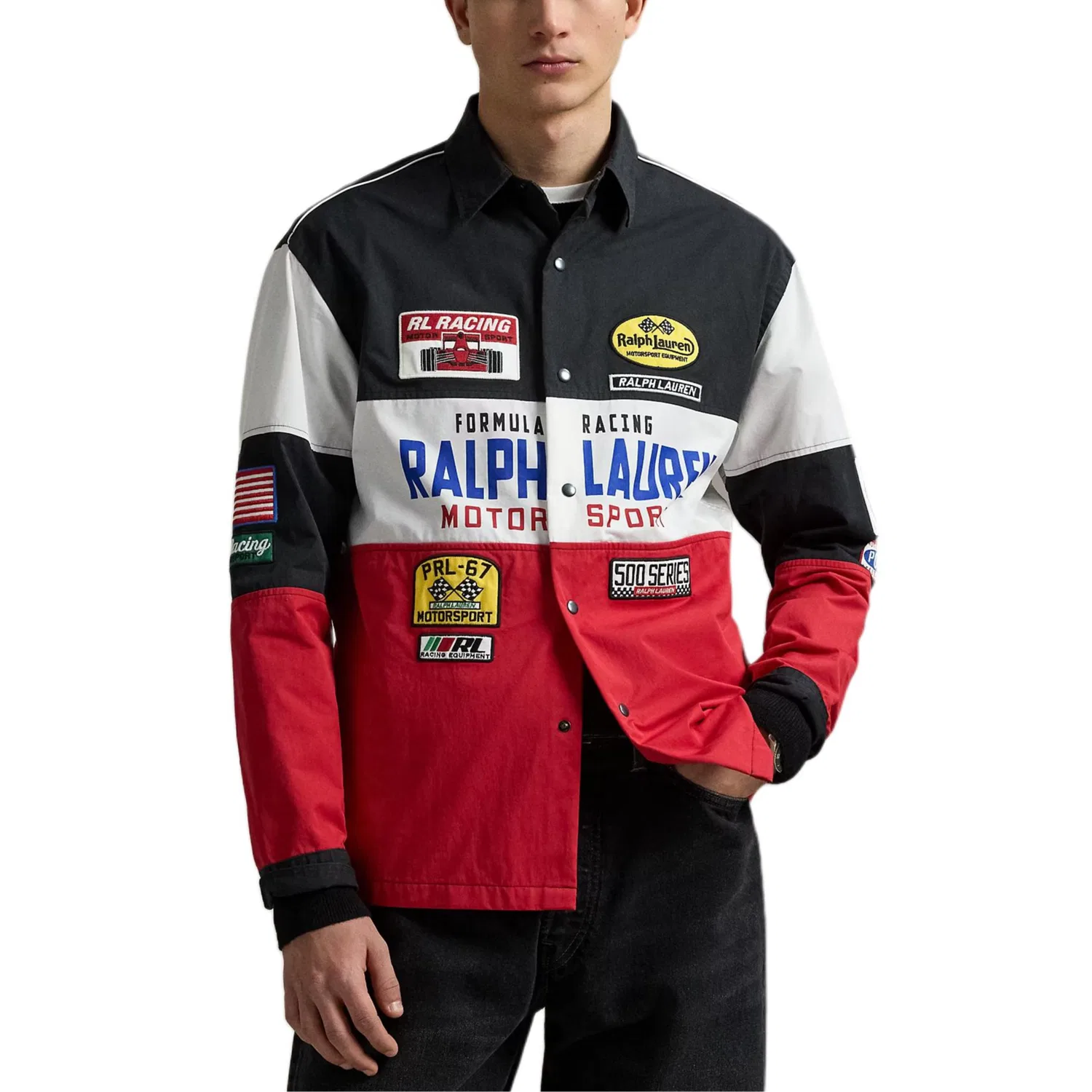 Куртка Polo Ralph Lauren Racing Number Мультиколор — фото 3