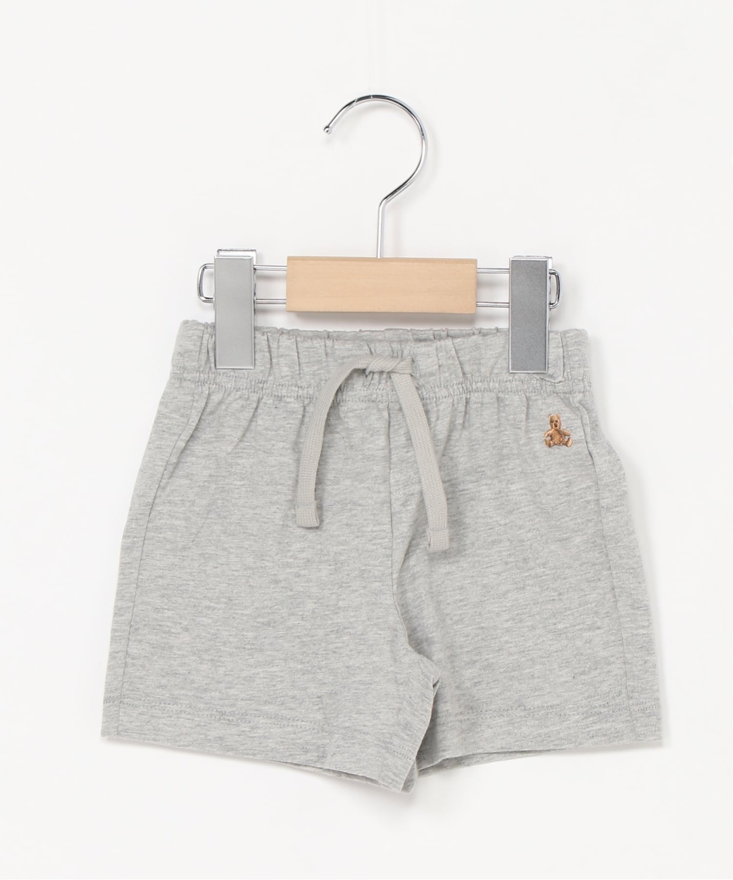 Брюки babyGap Brannan Bear Pull-On Shorts Gap, LIGHT HEATHER GREY B08 — фото 3
