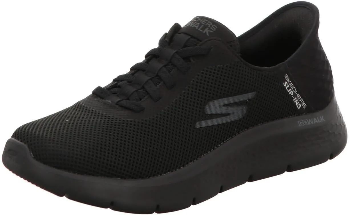 Мужские слипоны Skechers Hands Free: Go Walk Flex Hands Up Trainers, черный