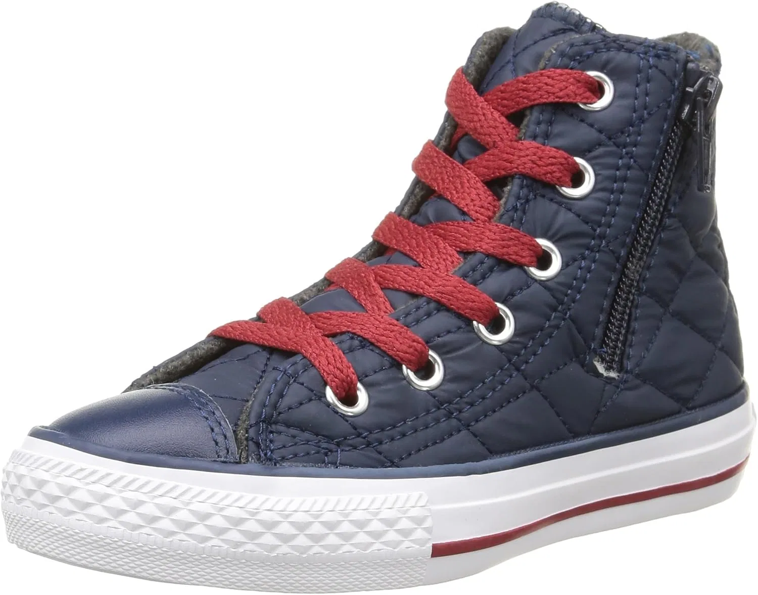 Мужские кроссовки Converse, All Star, высокие кроссовки с боковой молнией, цвет B2, Blue Nighttime Navy Chillipaste Qui