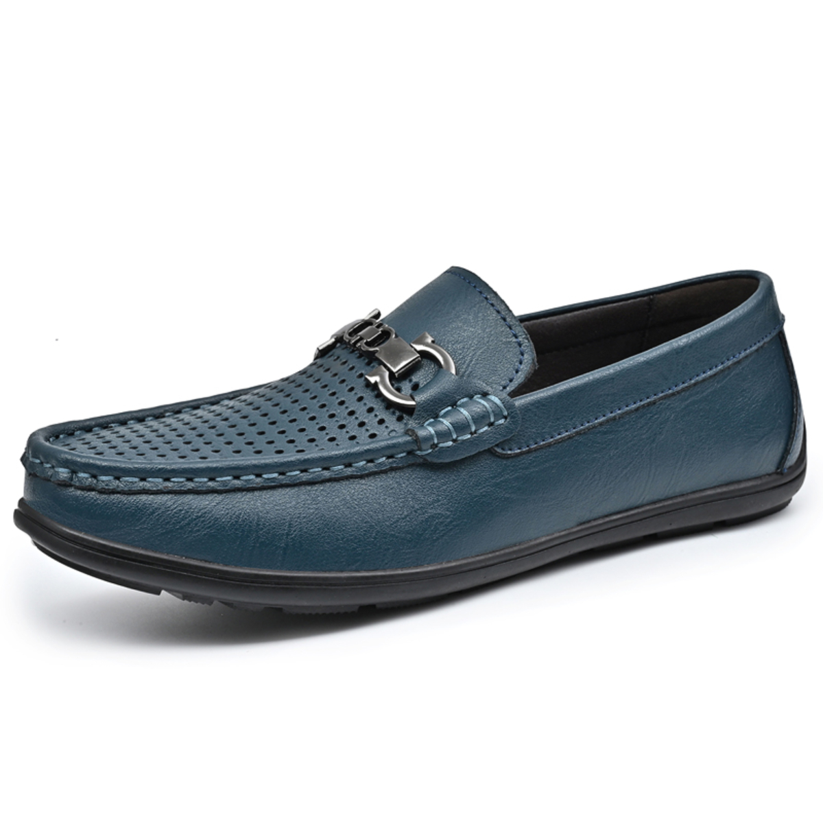 

KUPE Голубые Мокасины мужские, цвет Blue