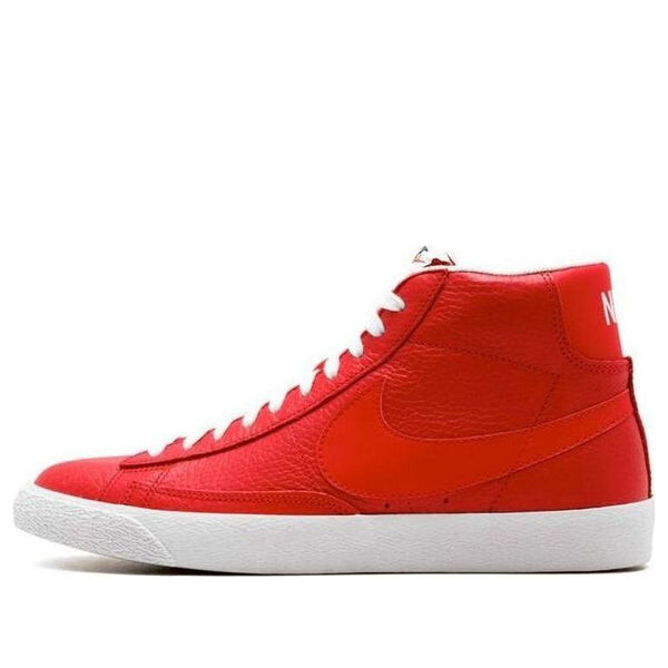 

Кроссовки blazer mid premium 'game red' Nike, красный