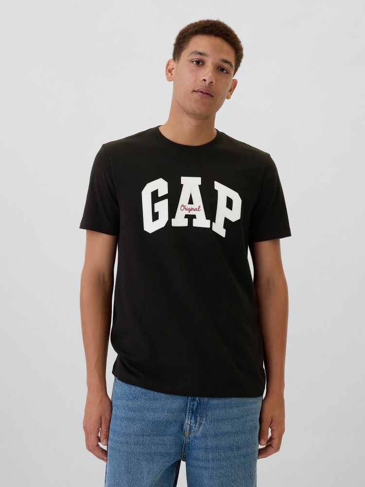 

Футболка с логотипом Gap, черный