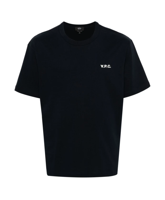 

Футболка с логотипом A.P.C., синий