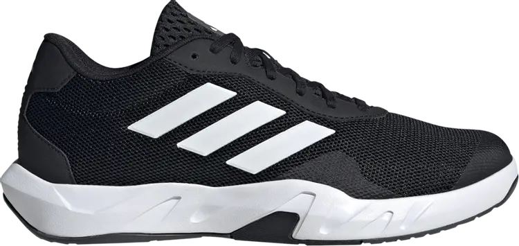 

Кроссовки Amplimove 'Black White', черный