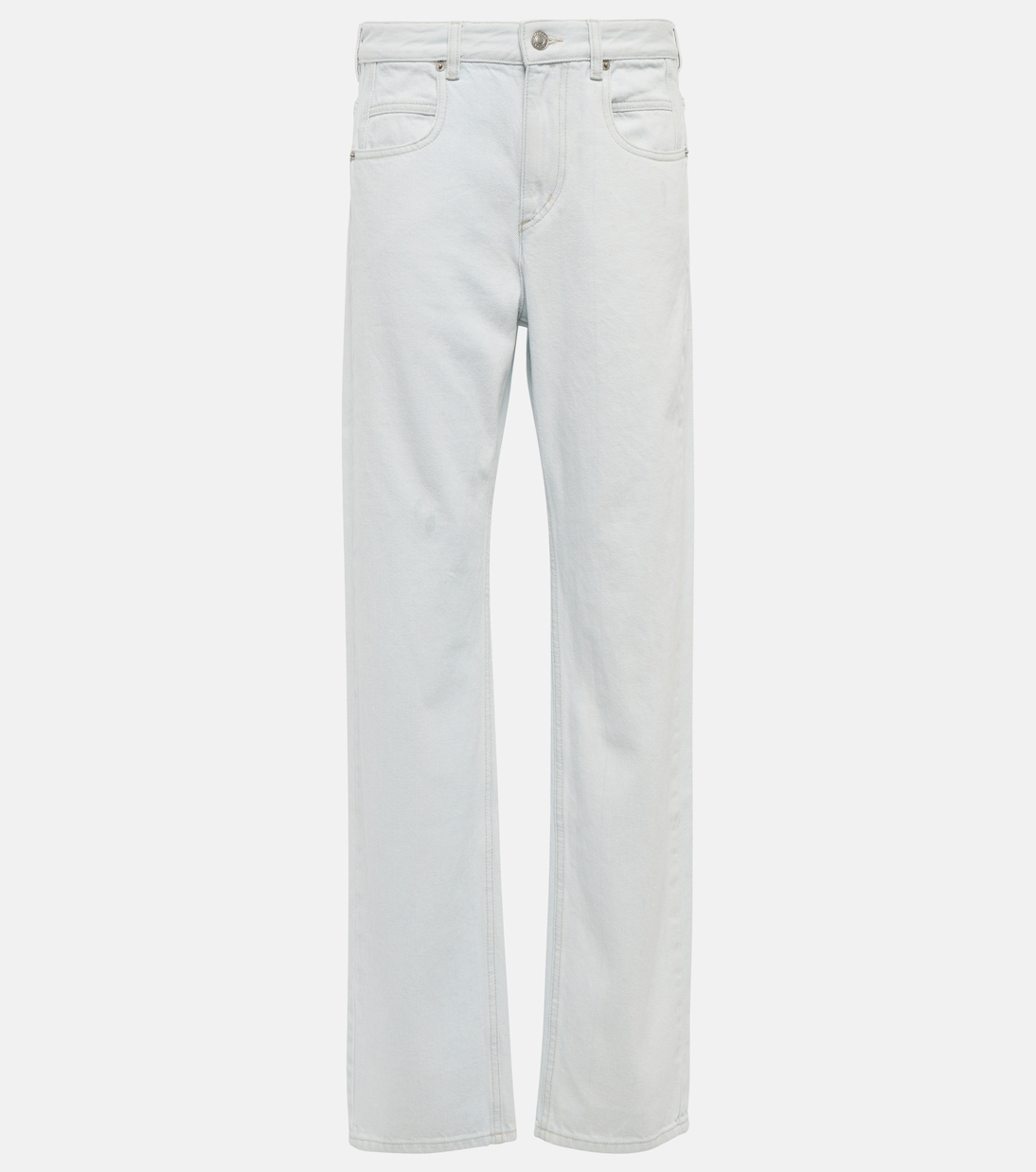 

Прямые джинсы Vendelia с высокой талией Marant Etoile, Aqua