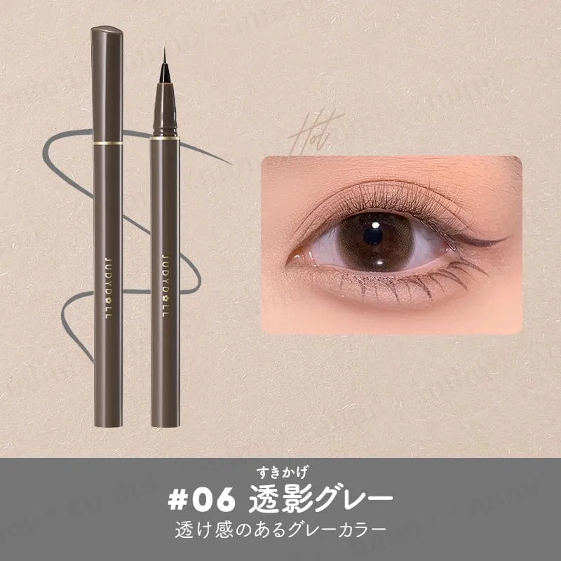 Подводка для глаз Judydoll Ultra Fine Needle Liner, 0.014 мм, серый — фото 4