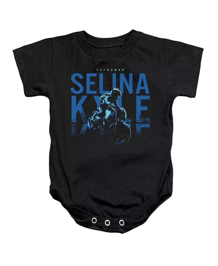 

Мотоциклетный комбинезон The Baby Selina Kyle для маленьких девочек Batman, черный