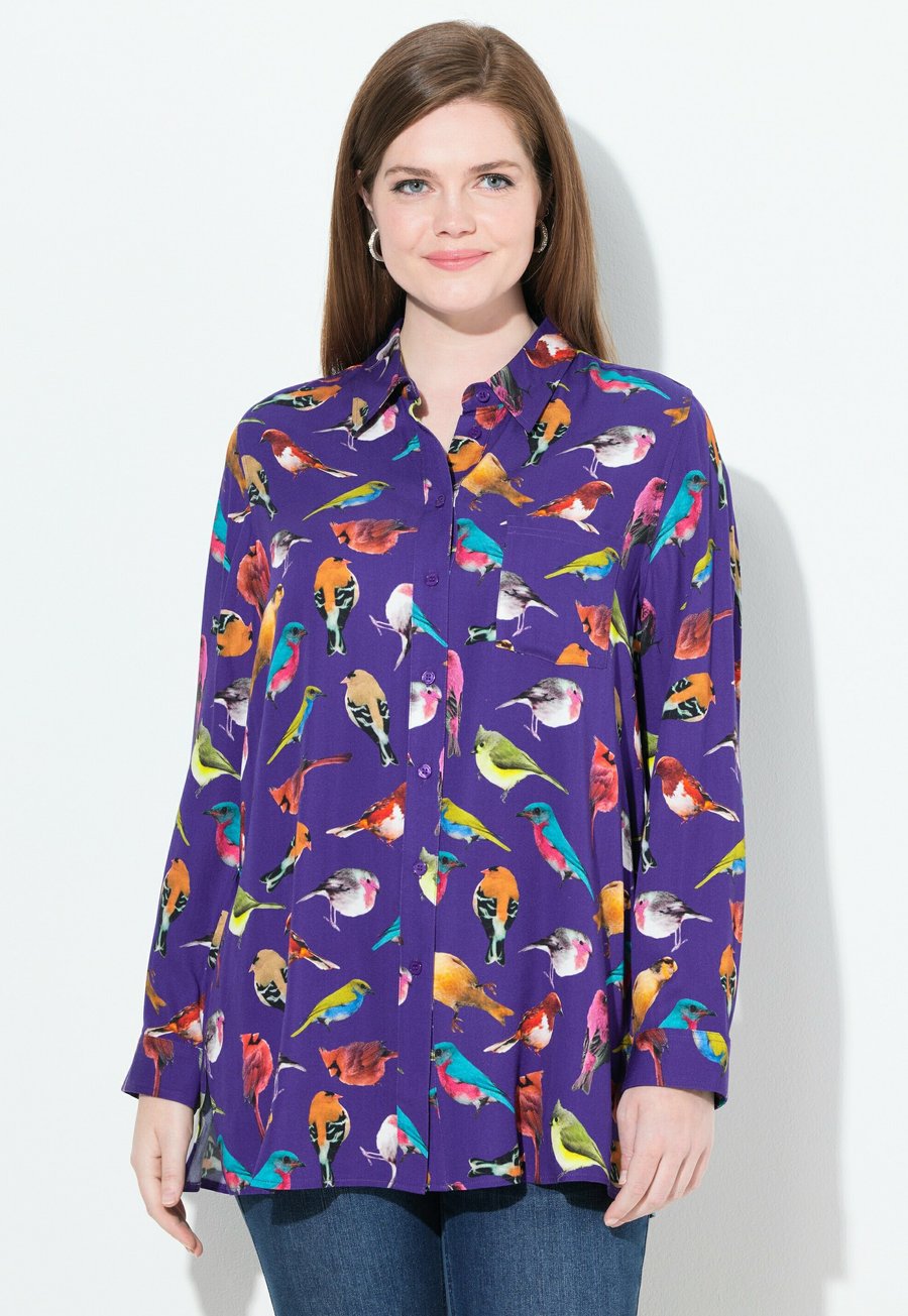 

Блуза Ulla Popken BIRD, Purple