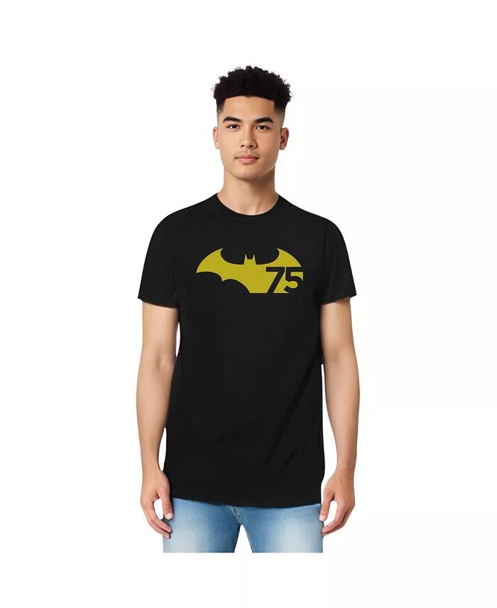 

Мужская футболка с коротким рукавом 75 Logo 2 для взрослых Batman, черный