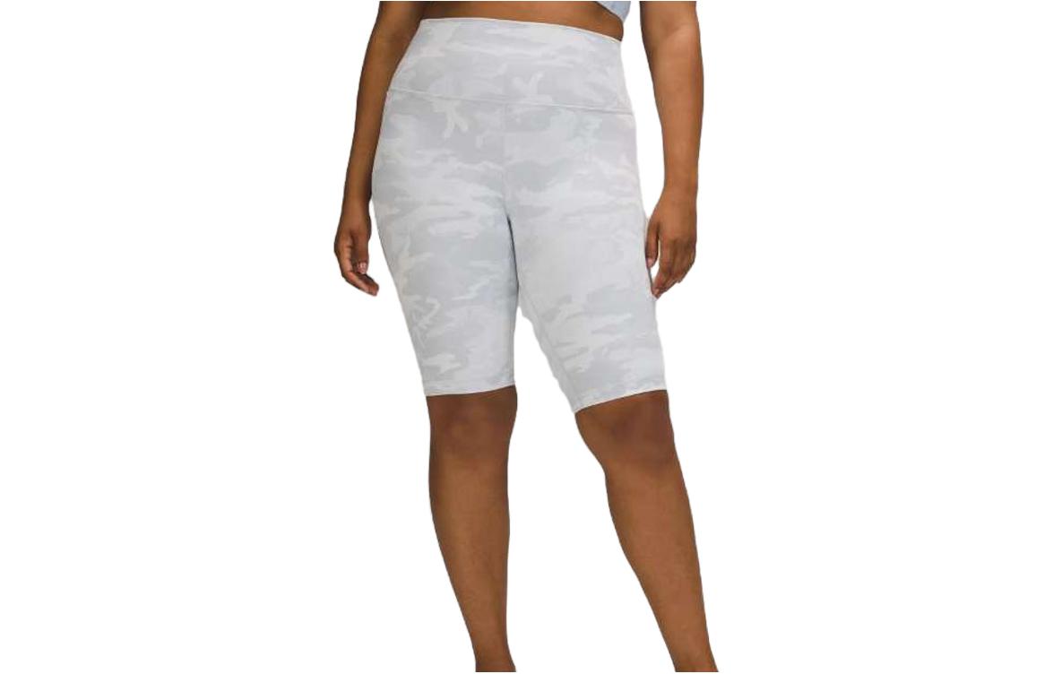 

Lululemon Женские шорты для йоги Wunder Under белый камуфляж