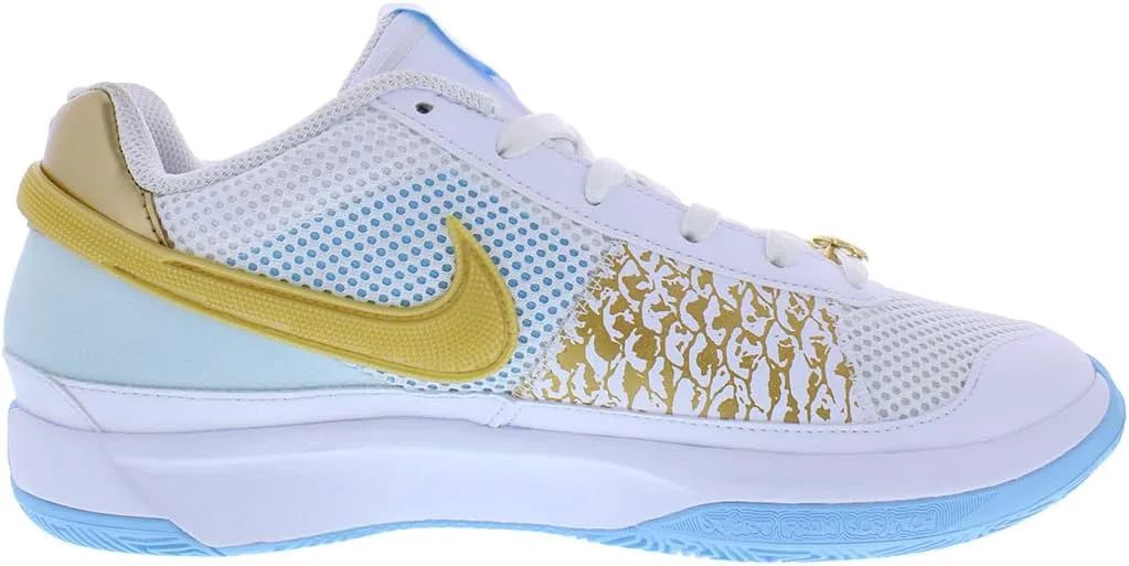 

Баскетбольные кроссовки Nike Men's Ja 1, белый/металлик золотой
