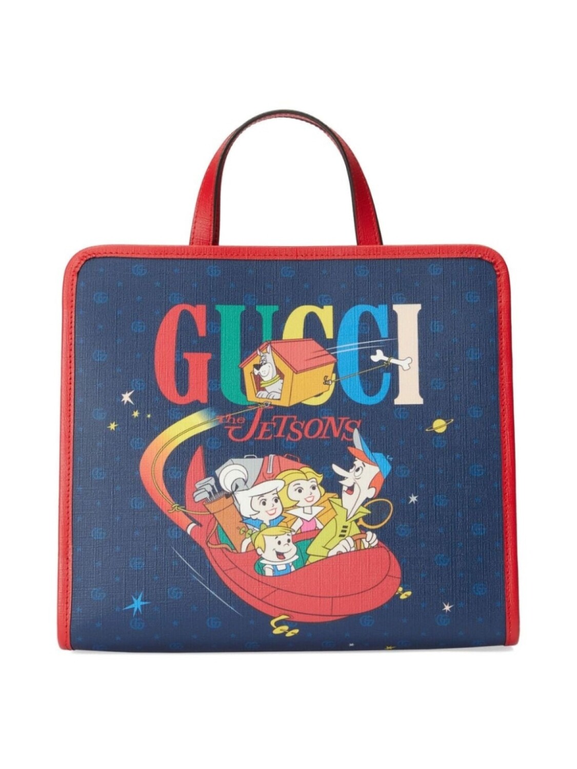 

Gucci Kids сумка с принтом из коллаборации с The Jetsons, синий