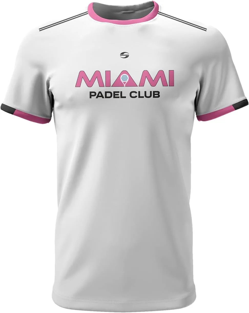 

Футболка для падел Miami — легкая, дышащая, быстросохнущая Miami Padel Club