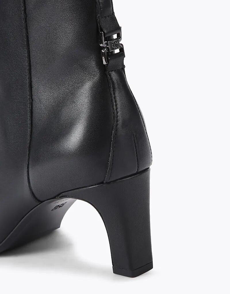 Низкие ботильоны KG Kurt Geiger Tommy из черной кожи — фото 3