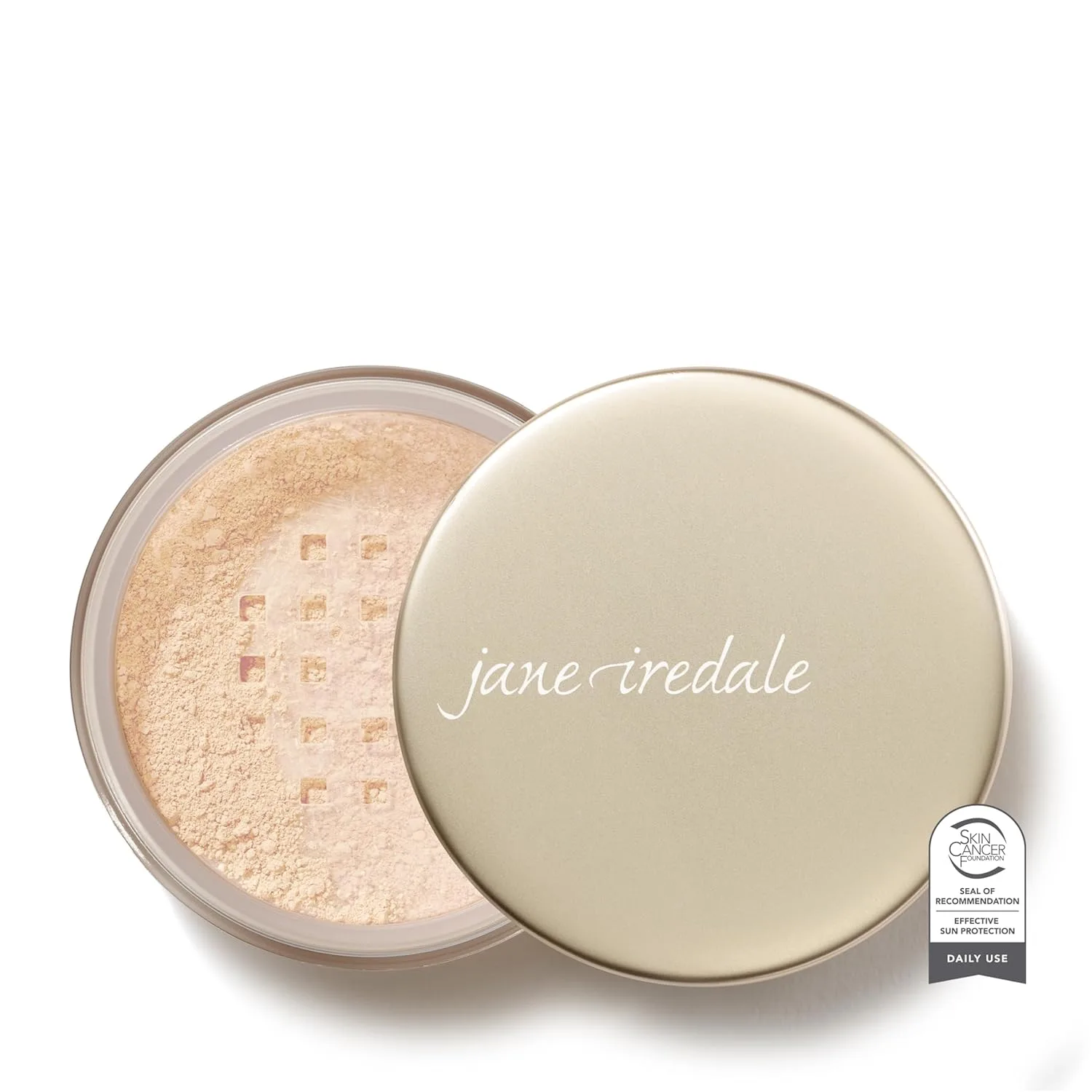 Jane Iredale Amazing Base Loose Mineral Powder, Luminous Foundation with SPF 20, Oil Free, Talc Free & Weightless, Vegan & Cruelty Free Makeup, Ivory