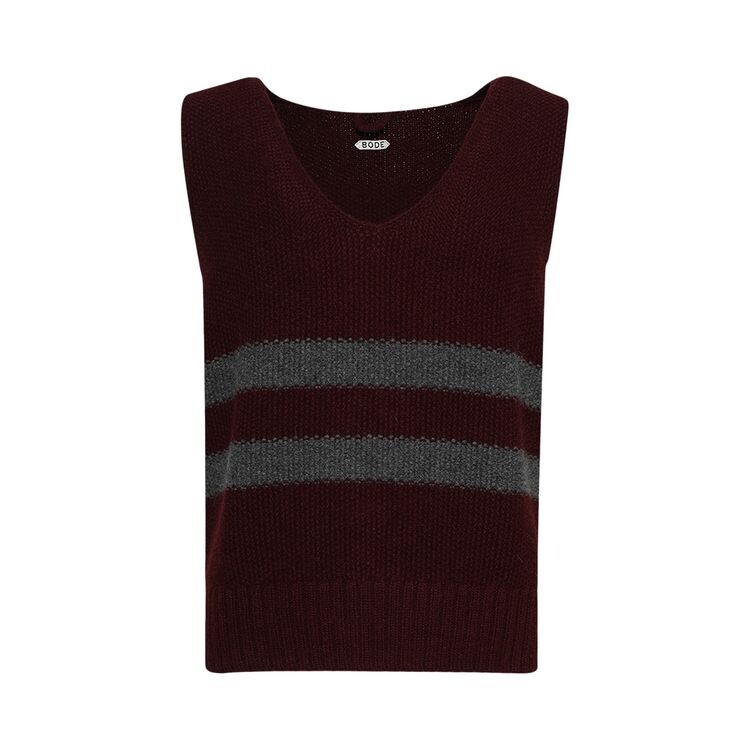 

Жилет Bode Collegiate Vest Maron Maroon, красный