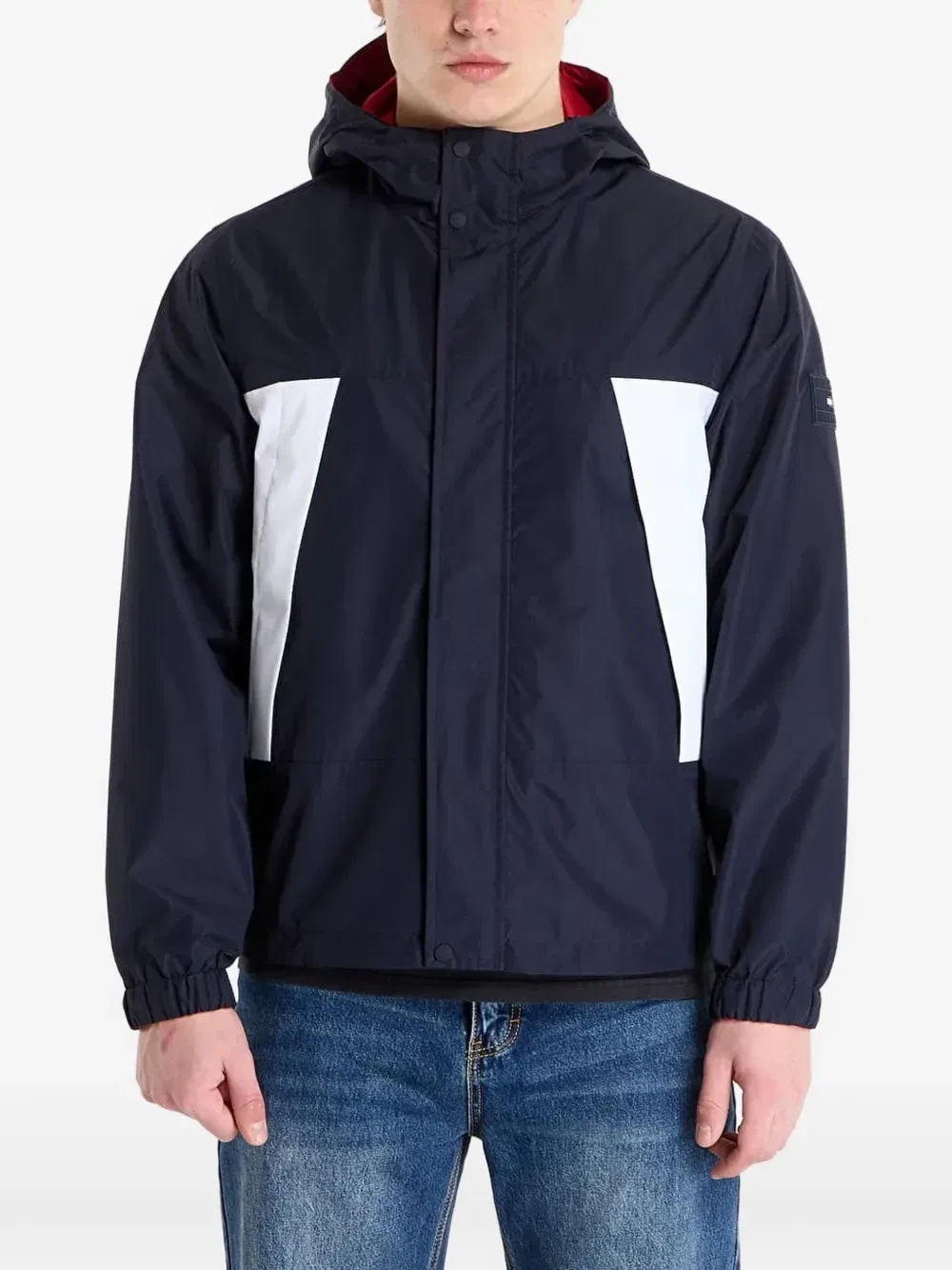 Двусторонняя куртка с капюшоном Tommy Hilfiger, синий