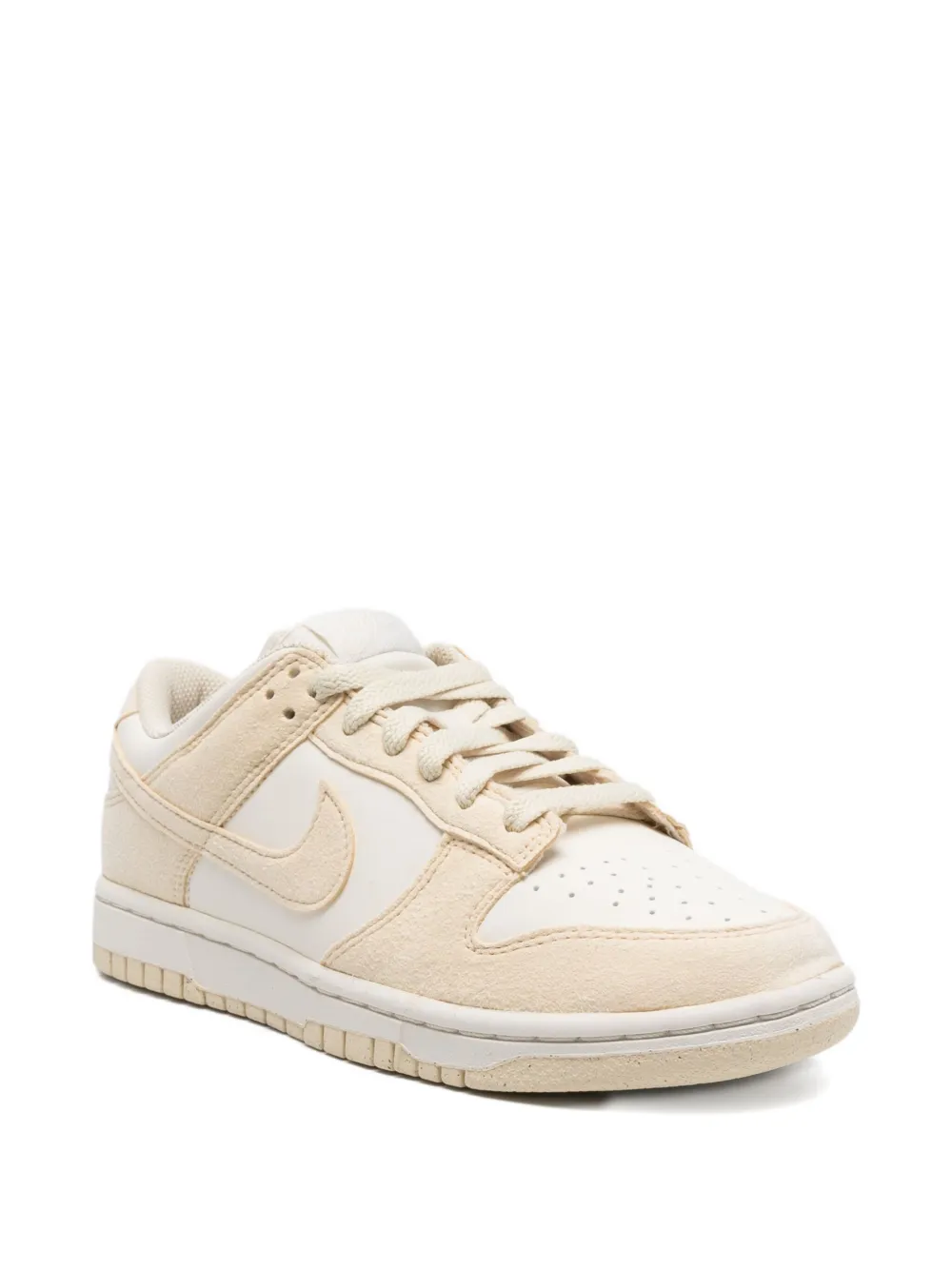 Кожаные кроссовки Dunk Low Nike, нейтральный — фото 2