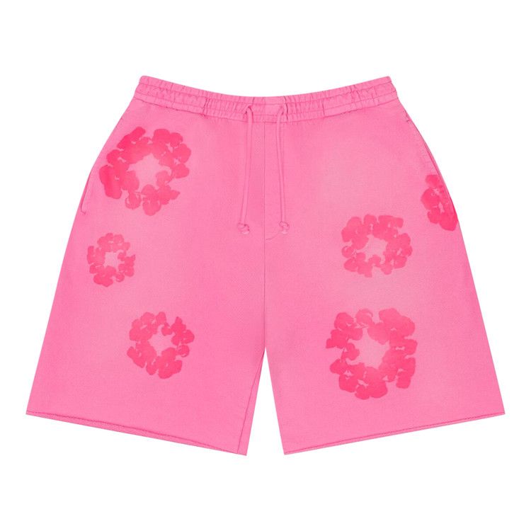 

Шорты Denim Tears Mono Cotton Wreath Sweat Shorts, Pink