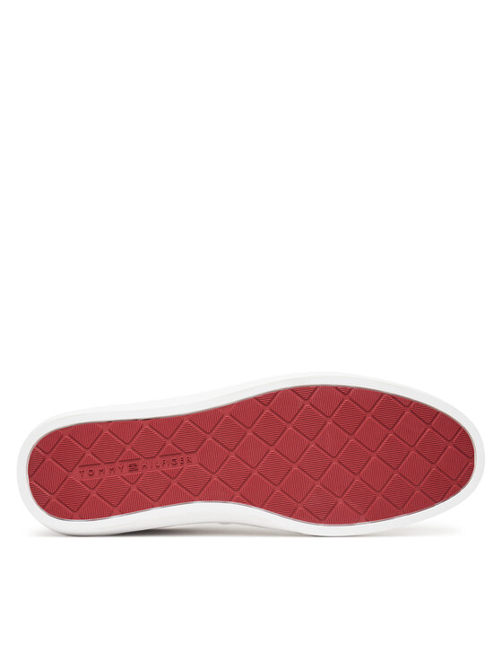 Кроссовки Premium Dress Cupsole FM0FM05572 Tommy Hilfiger, белый — фото 4