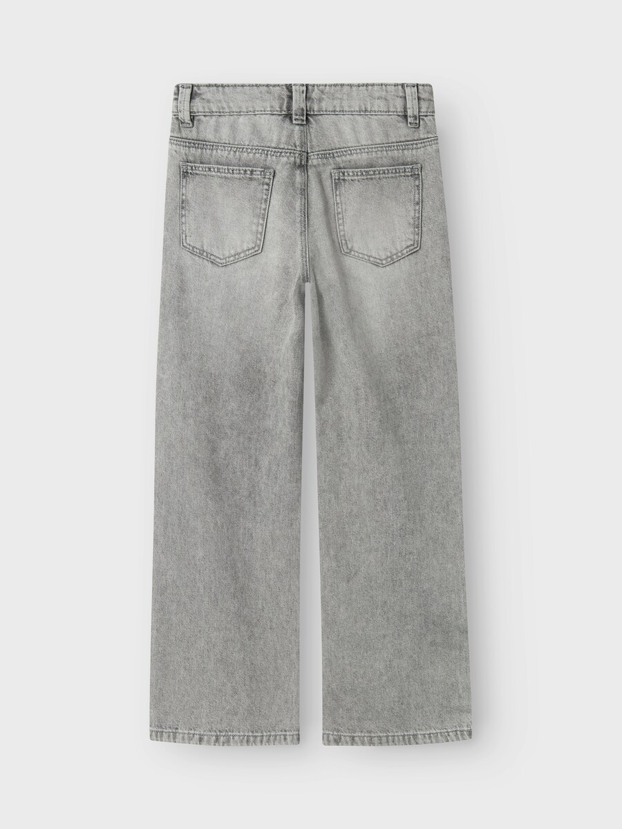 Джинсы NAME IT Wide leg Jeans NKFRose, светло-серый — фото 3
