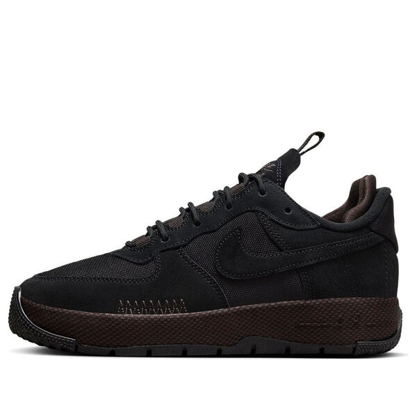 Кроссовки air force 1 wild Nike, черный
