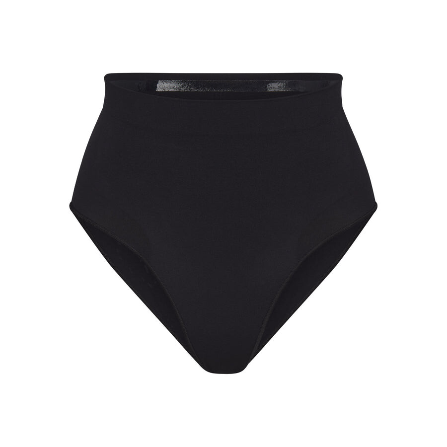 

Трусики средней длины SKIMS Seamless Sculpt, цвет Onyx