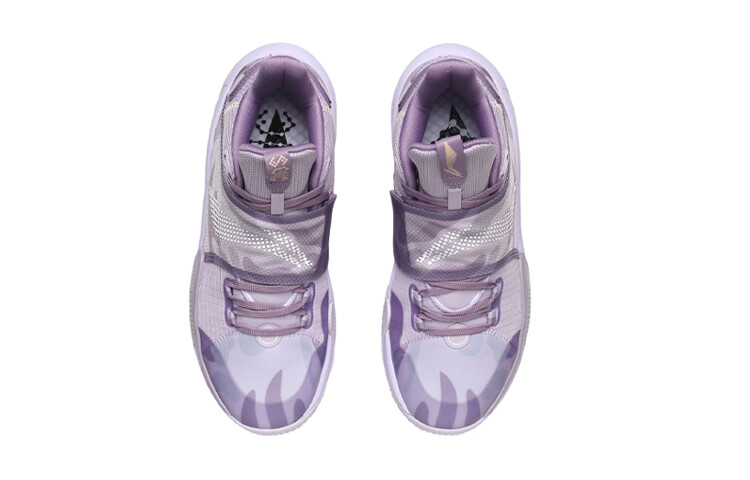 Баскетбольные кроссовки Sonic 9 Youth Edition для детей GS Low-top Moonlight Purple Lining — фото 3