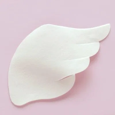 Набор крем-масок для глаз и губ Angel Feather Cream Sheet Pack, без бренда, 2 набора по 4 шт. — фото 2