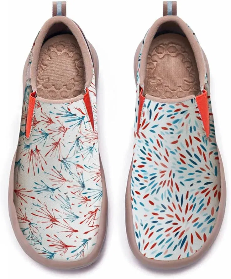 Кроссовки повседневные Art Loafers, голубой с красным Solepulse