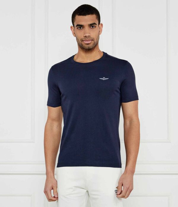 

Футболка Aeronautica Militare Regular Fit с логотипом, синий