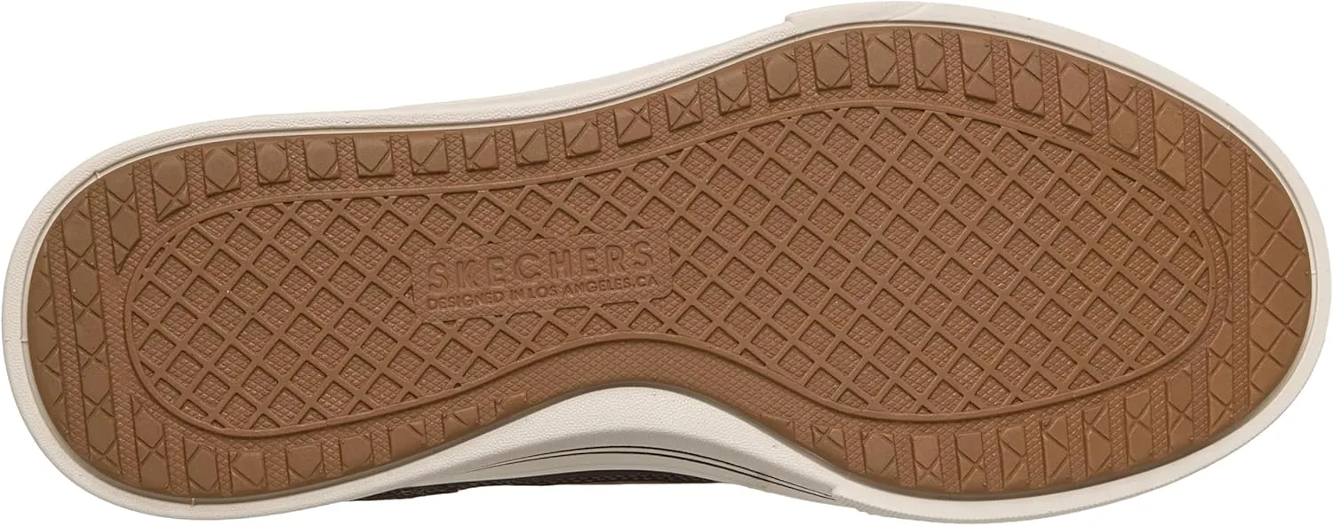 Мужские кроссовки Skechers Arch Fit Arcade Join Ya There Hands Free Slip-ins, шоколадный — фото 2