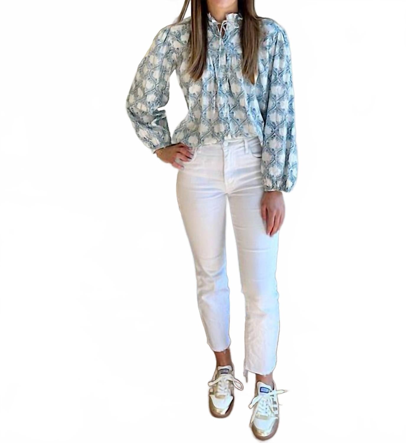 

Оливковая блузка Acacia Clara the Label