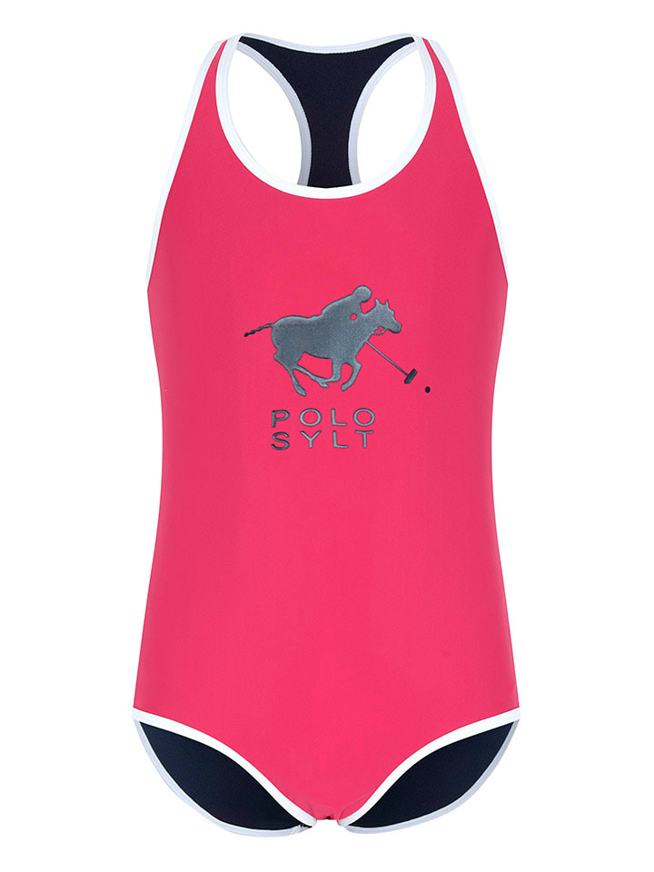 

Купальник Polo Sylt, цвет pink/weiß/dunkelblau