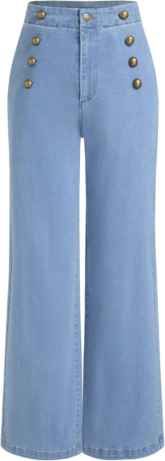 

Cider женские джинсы wide leg high waist