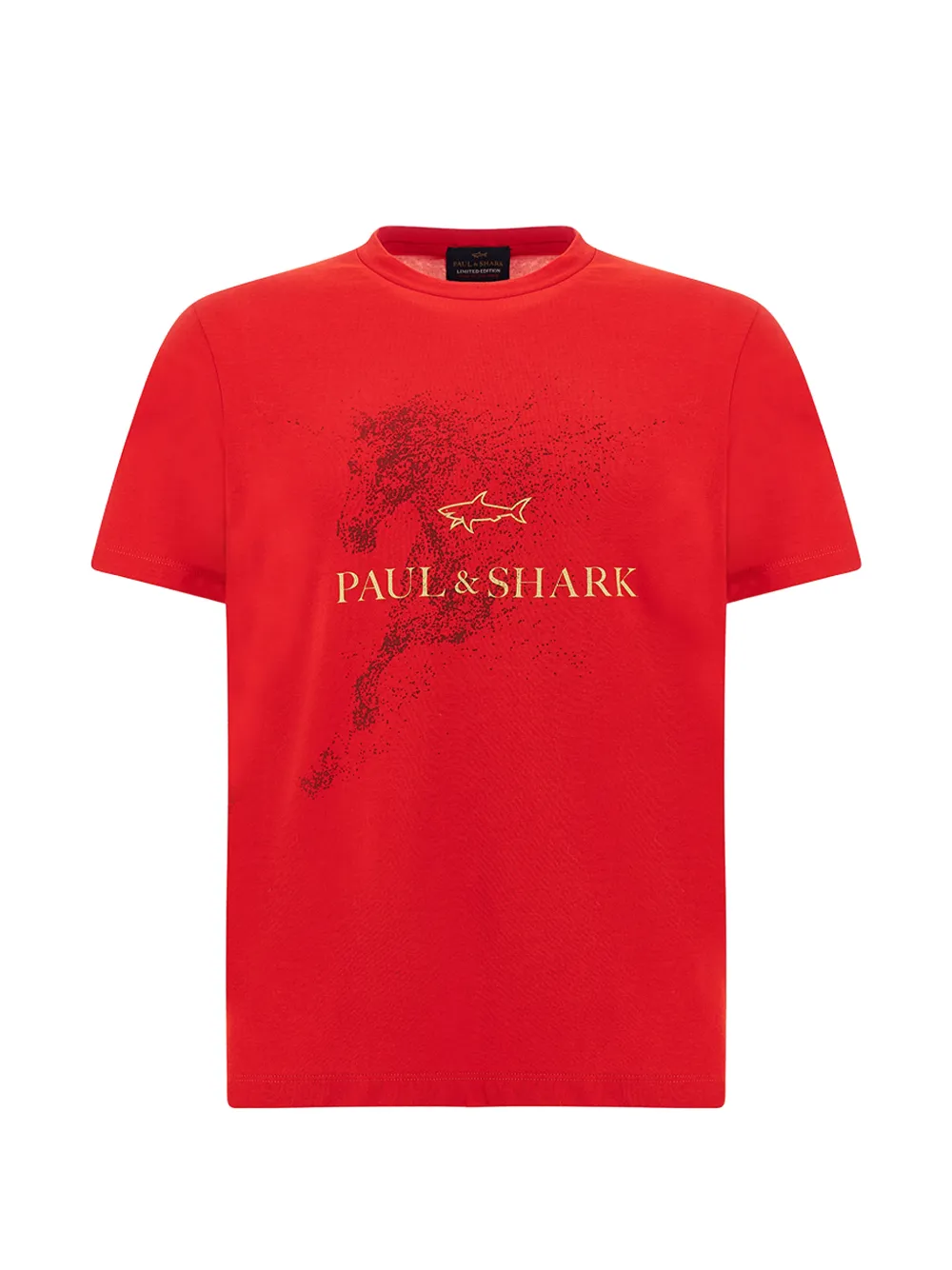 

Футболка с принтом "Год Лошади" Paul & Shark, красный