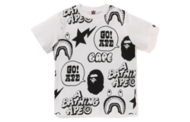 

Детская футболка A Bathing Ape, белый