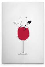 

Картина на холсте A.S. Création Wine Love 2 цвет weissschwarzrot