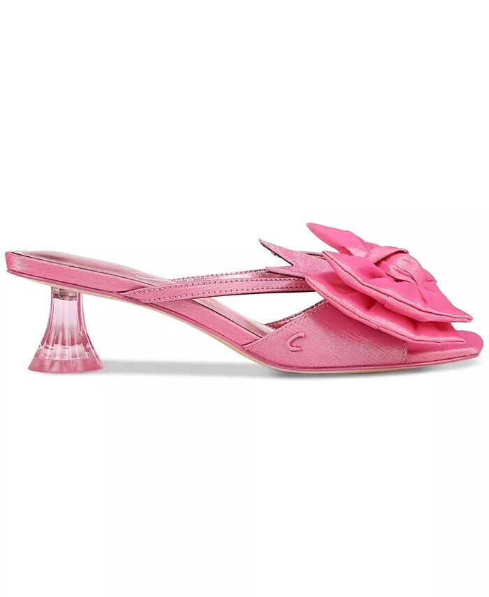 Женские классические босоножки Natalina на каблуке-рюмке с бантом Circus NY by Sam Edelman, розовый — фото 2