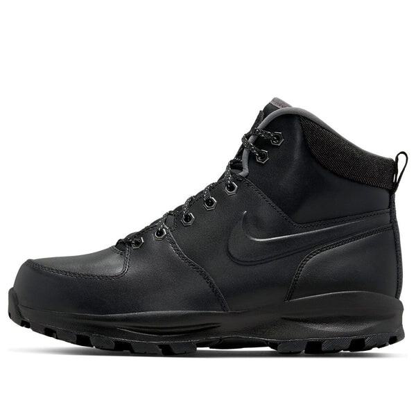 

Кроссовки manoa leather se 'black' Nike, черный
